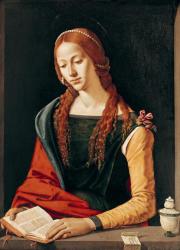 Piero di Cosimo: Mária Magdolna olvas