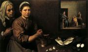 Velázquez: Jézus Mária és Márta házában