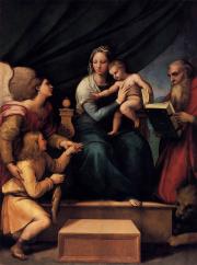 Raffaello Santi: Madonna with the Fish 1512-14