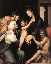 Raffaello Santi: Madonna dell'Impannata 1513-14