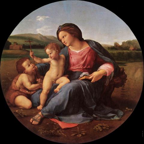 Raffaello Santi: The Alba Madonna 1511