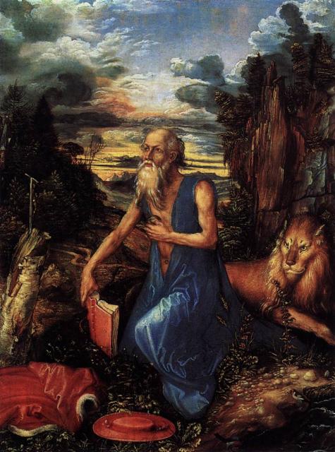 Albrecht Dürer: Szent Jeromos a vadonban