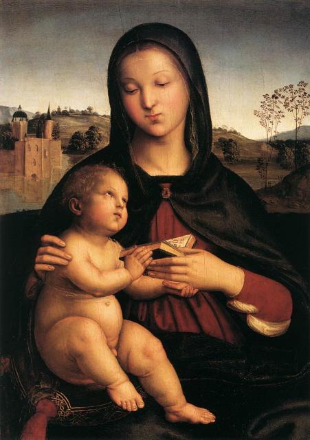 Raffaello Santi: Madonna a gyermekkel