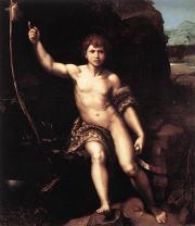 Raffaello Santi: St John the Baptist c. 1518