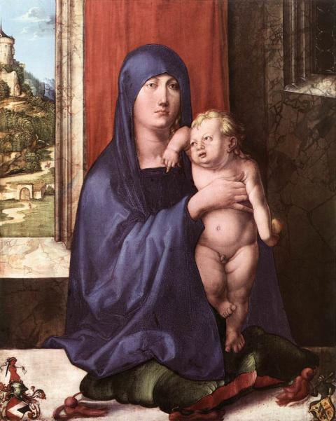 Albrecht Dürer: Madonna and Child (Haller Madonna)