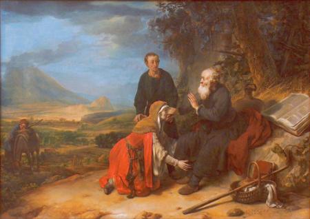 Gerbrandt van den Eeckhout: Elizeus próféta és a súmeni asszony