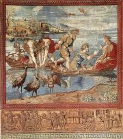 Raffello Santi: The Miraculous Draught of Fishes c. 1519