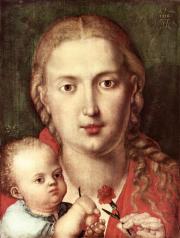 Albrecht Dürer: A szegfűs Madonna