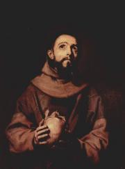 José de Ribera: Assisi Szent Ferenc