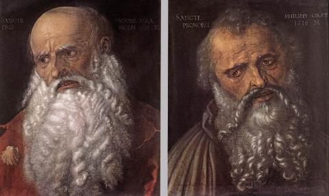 Albrechet Dürer: The Apostles Philip and James