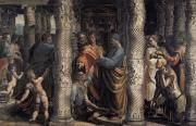 Raffaello Santi: Healing of the Lame Man 1515-16