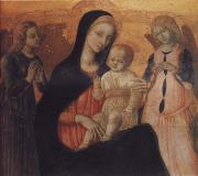 Matteo di Giovanni: Madonna a kis Jézussal (Esztergomi Keresztény Múzeum)