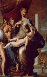 Parmigianino: Madonna of the Long Neck, Galleria degli Uffizi, Florence