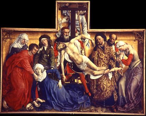 Rogier van der Weyden: Levétel a keresztről