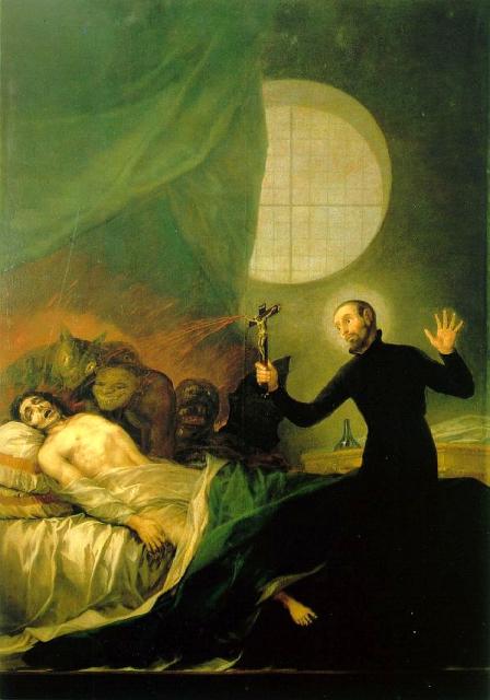 Francisco de Goya, 1788 :Borgiai Szent Ferenc 
