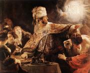 Rembrandt: Belshazzar ünnepsége 