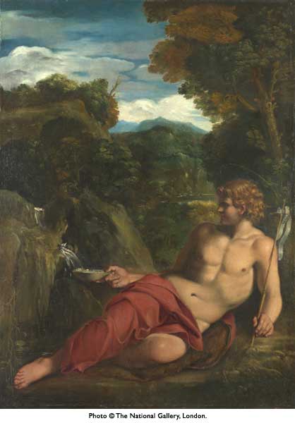 Annibale Carracci: Kersztelő Szent János