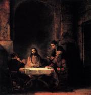 Rembrandt: Vacsora Emmausznál