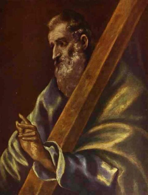 Szent András apostol (részlet) El Greco · Szépművészeti Múzeum, Budapest