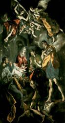 El Greco: Pásztorok imádása (Museo Nacional del Prado) 