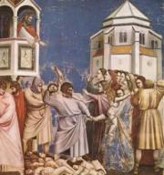 Giotto: A betlehemi gyermekmészárlás 