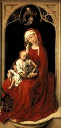 Rogier van der Weyden: Szűzanya a Gyermekkel (Museo Nacional del Prado) 