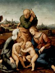 Raffaello Santi: Szent család (Alte Pinakothek, München) 