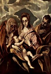  El Greco: A szent család (Szépművészeti Múeum, Budapest) 