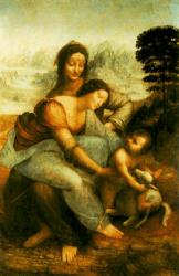 Leonardo da Vinchi: A szűzannya harmadmagával
