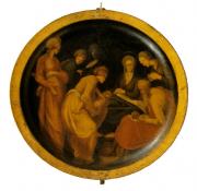 Pontormo (Jacopo Carucci): János megkeresztelése (Galleria degli Uffizi, Firenze) 