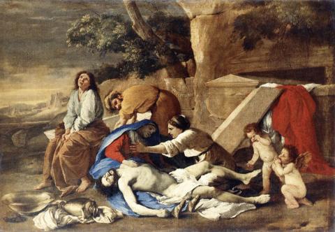 Nicolas Poussin: Lamentation over the Body of Christ