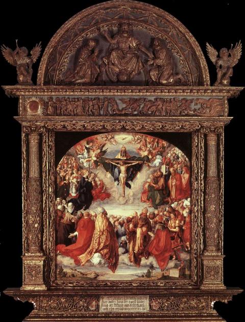 Albrecht Dürer: A Szentháromság imádata (Landauer oltár)