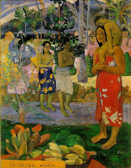 Paul Gauguin Tahiti madonnája: Ia Orana Maria