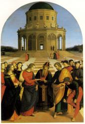 Raffaello Santi: The Betrothal of the Virgin ('Sposalizio') 1504
