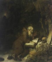 Gerbrandt van den Eeckhout: St Francis of Assisi 1655, Private collection